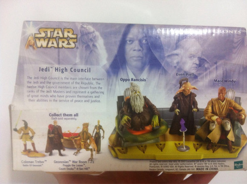 Star War Attack Of The Clones Packs Consejo Jedi