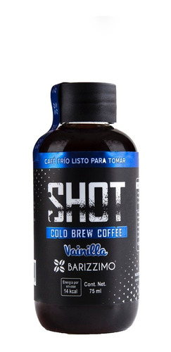 Cafe Cold Brew Shot Energizante Sabor Vainilla Barizzimo