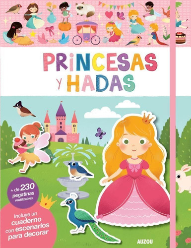 Princesas Y Hadas - 230 Pegatinas-equipo Editorial-sudam.et