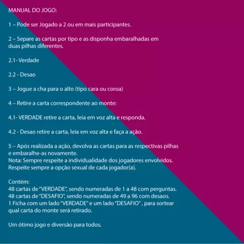 1pc, Jogo De Cartas Para Casal Adulto, Presente De Sexo Safado, Adequado  Para Noite De Encontro De Casal, | Tamanho: 8,99cm X 7,01cm X 1,85cm | 108