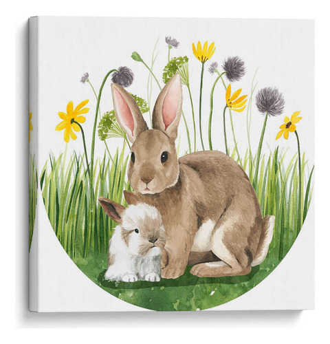 Canvas Lab Cuadro Colección De Chicas De Arbolado C 120x120