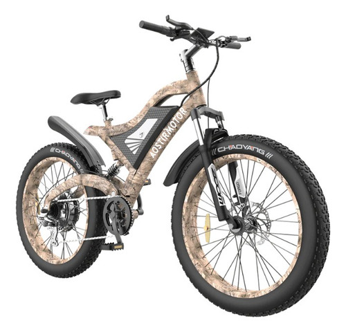 Snakeskin Grain Mountain Ebike S18-1500w Sdas