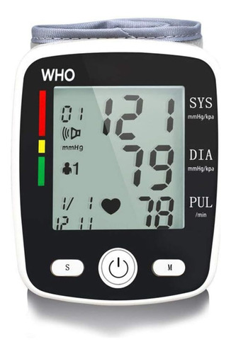 Monitor Digital De Pressão Arterial De Pulso Com Carregament