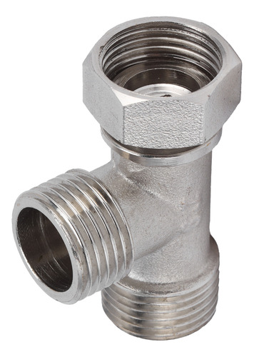 Conector En T G1/2 De Acero Inoxidable Con Rosca Macho/hembr