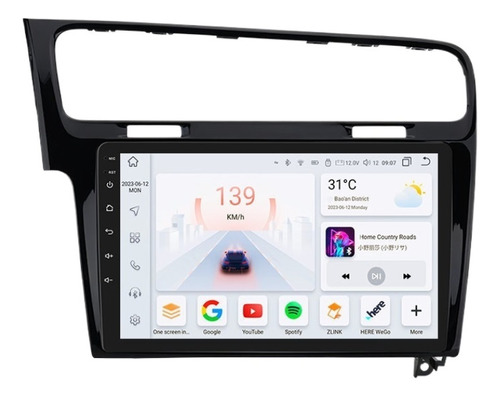 Estéreo Carplay 2+32g Para 2013-2017 Volkswagen Golf 7