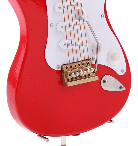Imagen 3 de 12 de Miniatura Juguete De Escala 1:6 Guitarra Eléctrica Color