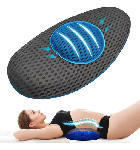 Luomal Soporte Almohada Lumbar De Espuma De Memoria Foam