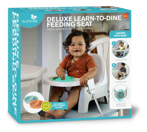 Ingenuity Asiento Elevador Deluxe Learn-to-dine