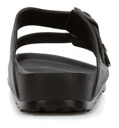 Sandalias Dos Hebillas Negro Ferrato Hombre Hercules 2550