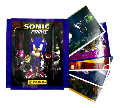 Colección Completa Sonic Prime Panini Estampas