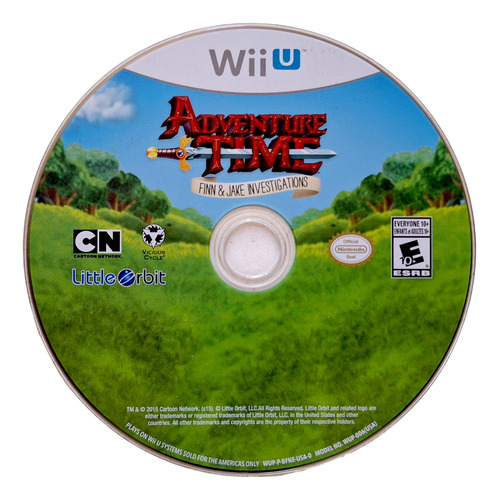 Adventure Time Finn & Jake Investigations Wii U (Reacondicionado)