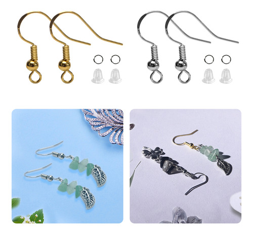 Kit De Gancho Pendientes A Mano Para Bricolaje 902pcs