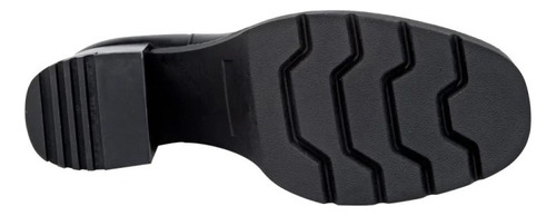 Bota De Dama Moto Tierra Bendita 8315 Color Negro