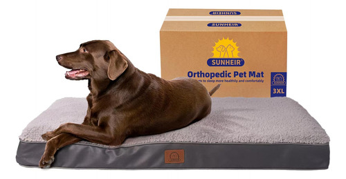 Sunheir Cama Grande Para Perros Impermeable, Cama Ortopedica