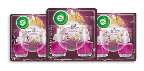 6 Pack Air Wick Real Moments Aromatizante Summer Delights