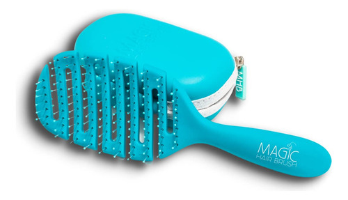 Magic Hair Brush Deportes Azul Mar