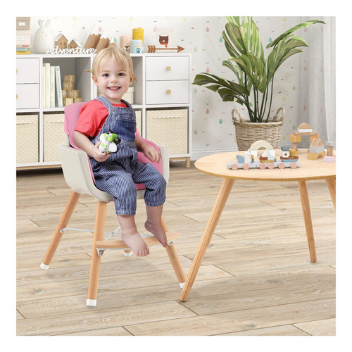 Silla Alta De Miel Joy, Silla De Madera De Comer Y Cultivar