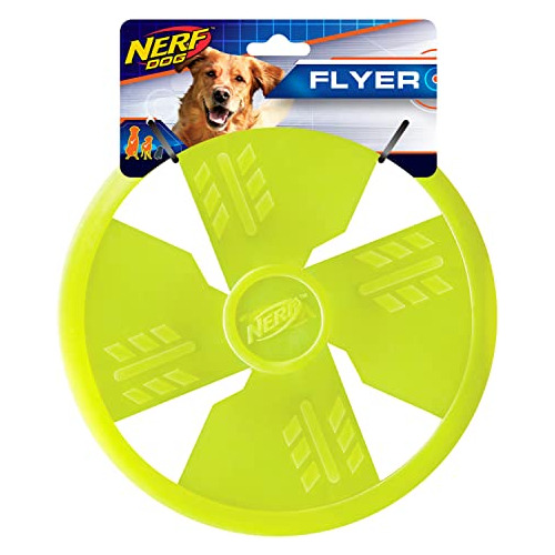 Juguete Para Perro Nerf Dog Rubber Flyer, Disco Volador, Lig
