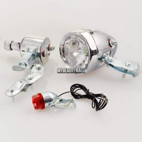 Faros Cola De Luz F Fricción Generador Bicicleta Motorizada 