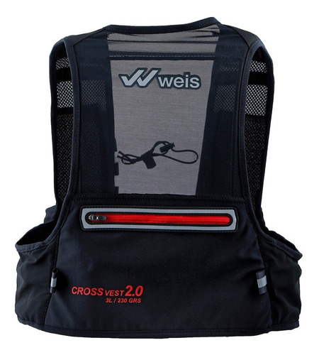 Chaleco De Hidratacion Weis Cross Vest 2.0 / 230gr Running