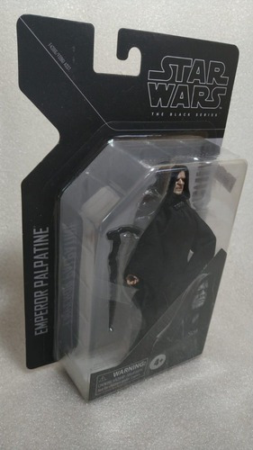 Emperor Palpatine Imperador Sidious Star Wars Black Series *