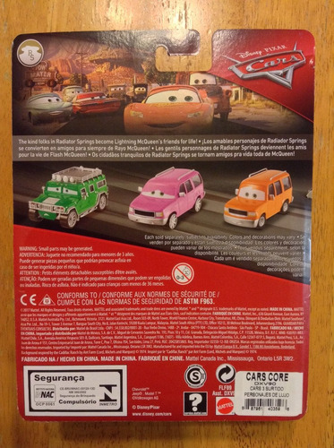 Imagen 3 de 3 de Disney Pixar Cars Deluxe Frank Serie Radiator Springs 2018