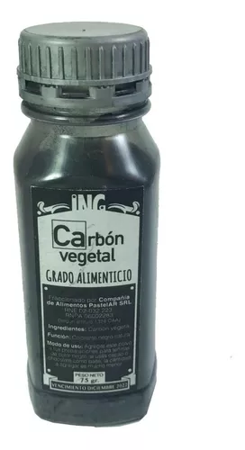 Carbon Vegetal (Colorante) 50g
