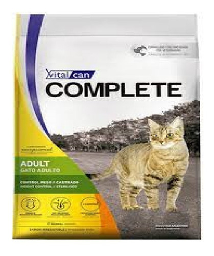 Vital Can Complete Gato Castrado X 15kg Envio Todo Capital!!