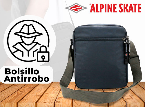 Morral Porta Celular Antirrobo Correa Desmontable Ajustable