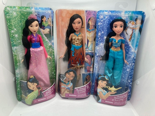 Set 12 Muñecas Princesas Clasicas De Disney Hasbro Shimmer
