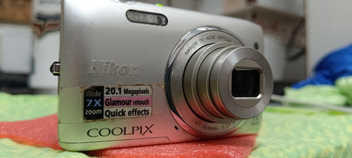 Camara Digital Nikon Coolpix S3400 20.1 Mp/zoom Óptico X7
