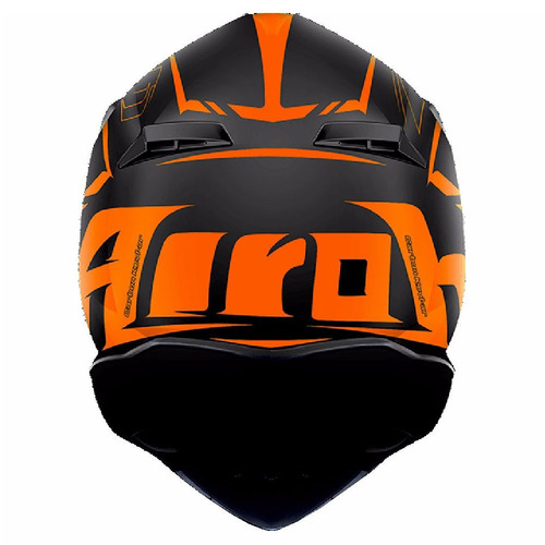 Casco Cross Airoh Terminator 2.1 S Slim Naranja Mate