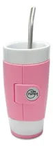 Comprar Mate Pampa Cool Térmico Tereré Yerba Colores Con Bombilla Color Rosa Rosa