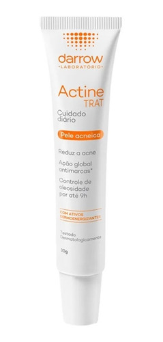 Cuidado Antiacne Darrow Actine Trat - 30g