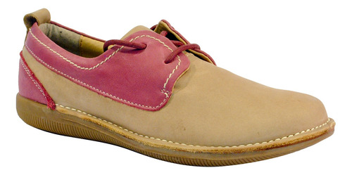 Zapato Casual Mujer 100% Cuero 4ss1216 (35 Al 40) Fagus