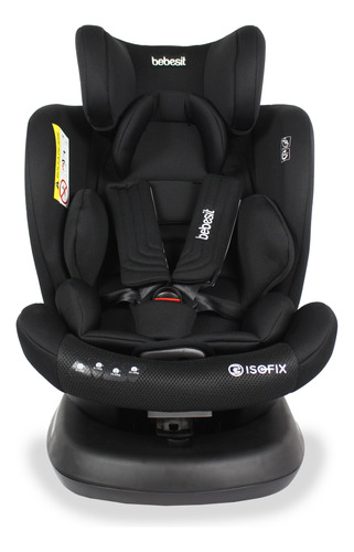 Silla De Carro Para Bebe  Supra Con Sistema Isofix Gira 360