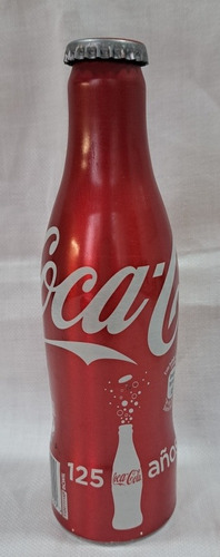 Coca Cola Botella Coleccion 125 Años España Llena 2007 B20