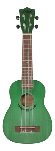 La Sevillana Svuke50s Grn Ukulele Soprano Acústico Color Verde