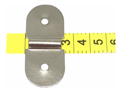 Chapa Para Pretal Grande X 10u. (para P/25 Y 30mm)