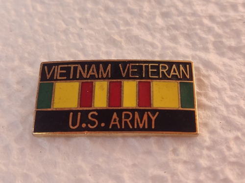 Pin Emblema Insignia Militar Veterano Guerra Vietnam Us Army