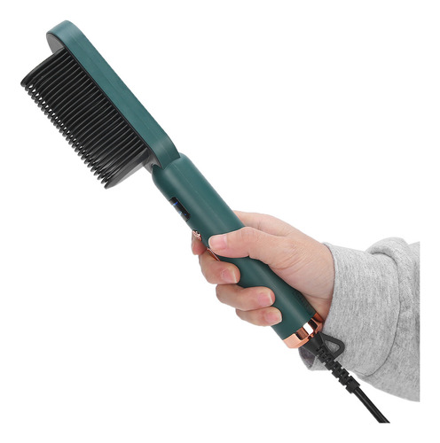 Herramienta Para Alisar El Cabello Color Verde 3 Engranaje