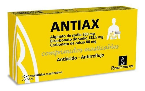 Antiax X 10 Comprimidos Masticables