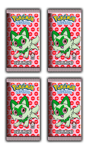 Pokemon Legends Cartas Serie 8 - Pack 80 Sobres - Originales
