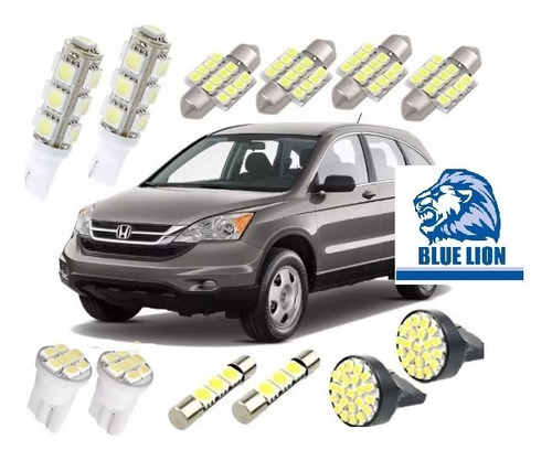 Kit Lampada Led Honda Crv 2007 2008 2009 2010 2011 2012 2013