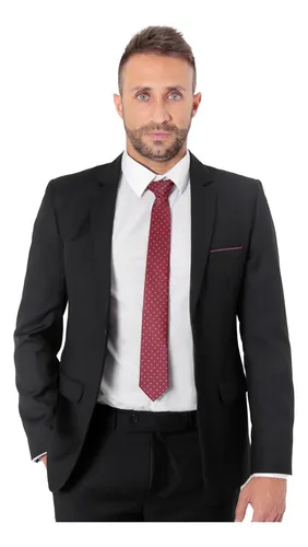 Terno Masculino Poliviscose Mega Oferta Tradicional Slim Fit Menor preço em Terno Masculino Poliviscose Mega Oferta Tradicional Slim Fit