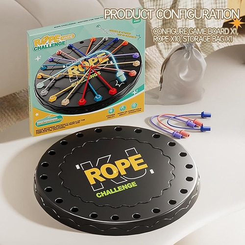 Juego De Rompecabezas Rope Untangling, Juego De Mesa De Estr
