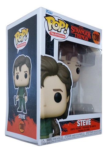 Figura Funko Pop Stranger Things Steve #1300 (Usado)