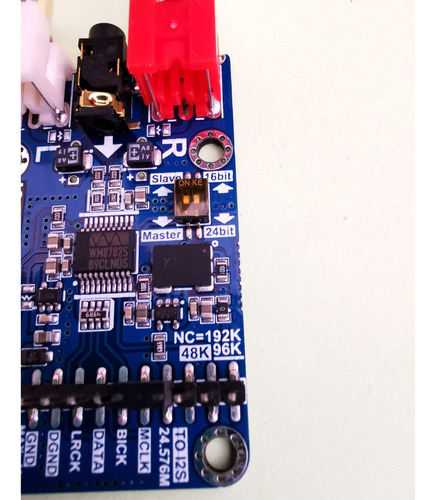 Módulo Adc De Audio I2s 192k 24bit Placa De Desarrollo