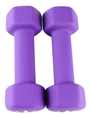 Mancuernas De Vinilo (neopreno) 4lb-2unds Marca Supremacy