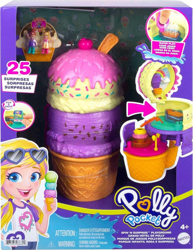 Polly Pocket Parque De Juegos Polly Sorpresas Original